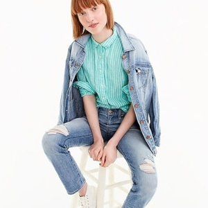 J. Crew Baird McNutt Irish Linen Perfect Shirt